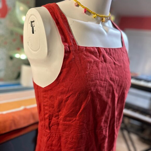 Sugar Candy Mountain The Fern Dress Red - M - Picture 1 of 6